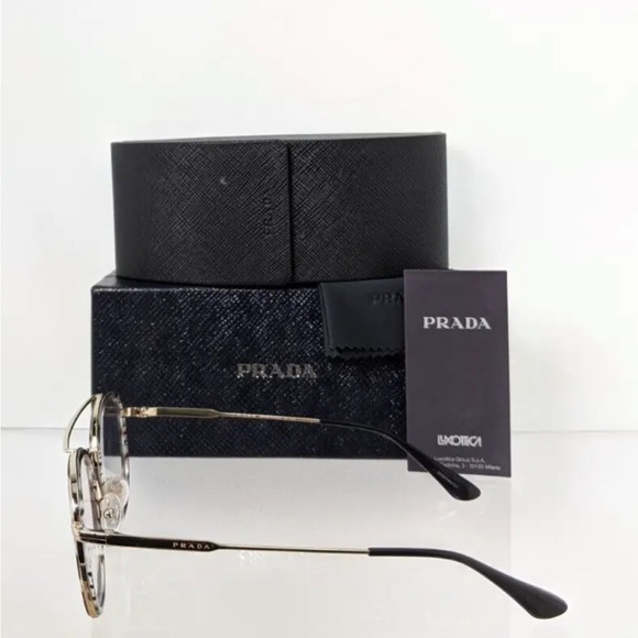 Brand New Authentic Prada Eyeglasses VPR 66X 06A - 1O1 Frame 50Y - Picture 5 of 6